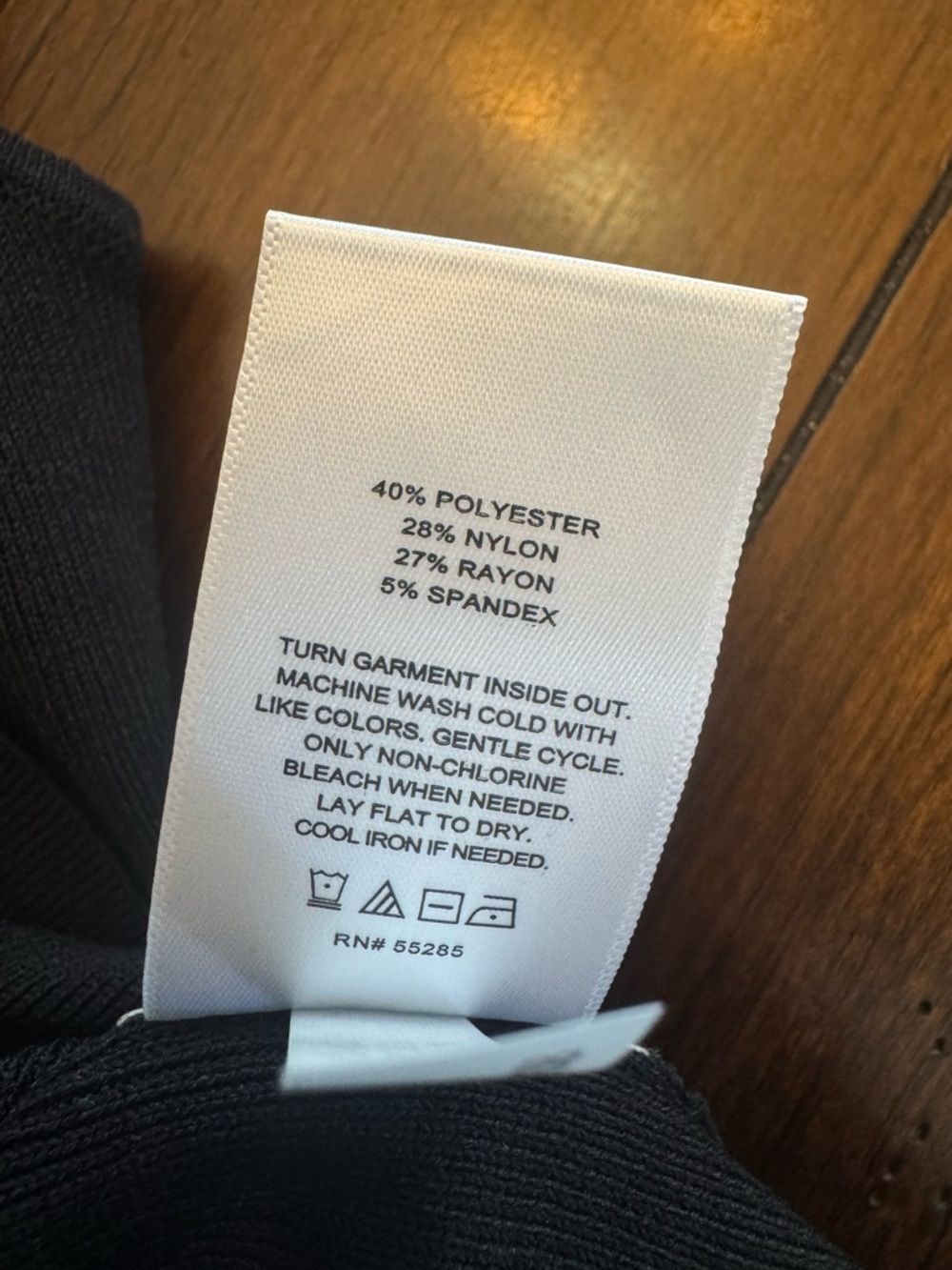 Express Black Ribbed Crewneck Tank - Picture 5 of 6